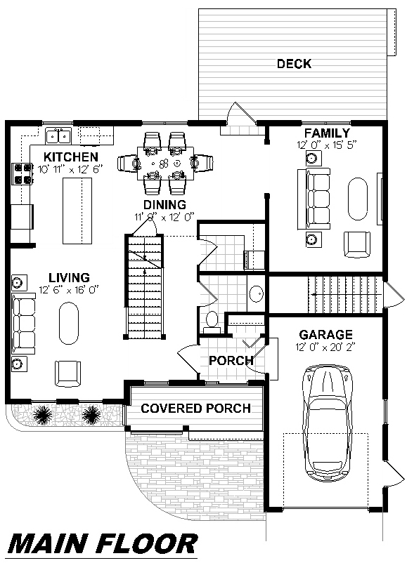 Plan 2003 Main Floor