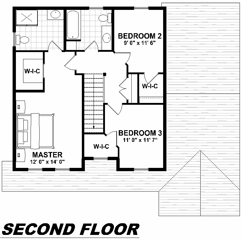 Plan 2003 Second Floor